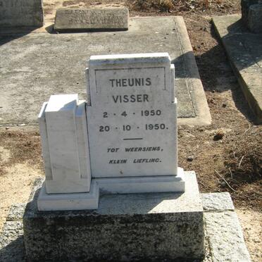 VISSER Theunis 1950-1950
