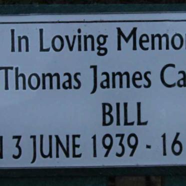 CASEWELL Thomas James 1939-2007