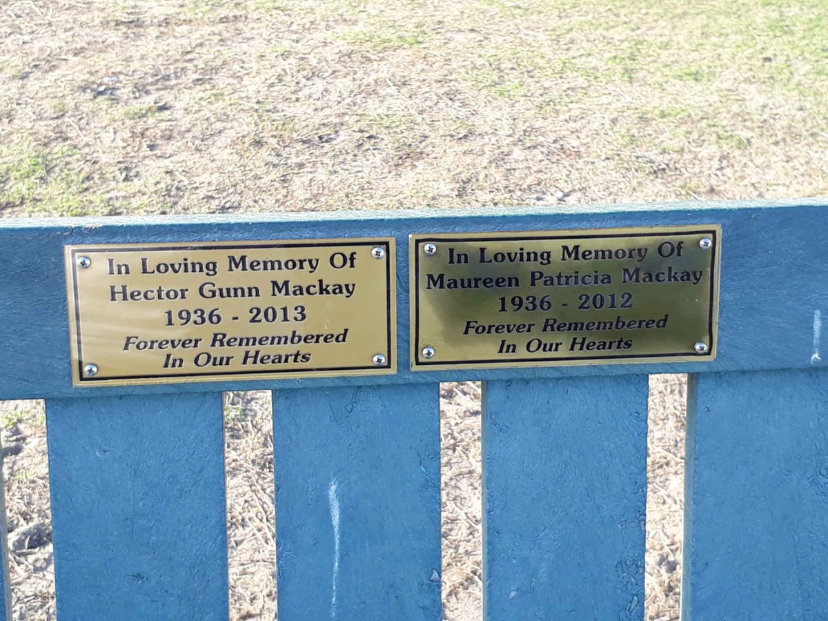 MACKAY Hector Gunn 1936-2013 &amp; Maureen Patricia 1936-2012