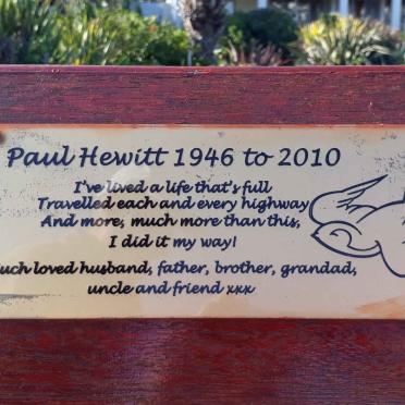 HEWITT Paul 1946-2010