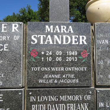 STANDER Mara 1949-2013