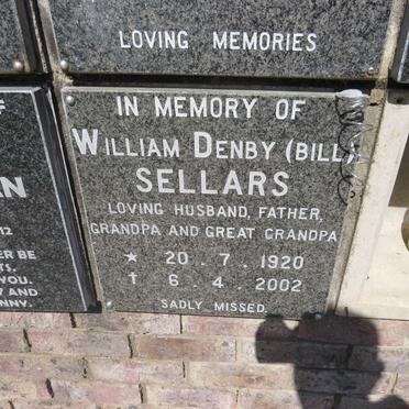 SELLARS William Denby 1920-2002
