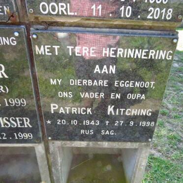 KITCHING Patrick 1943-1998