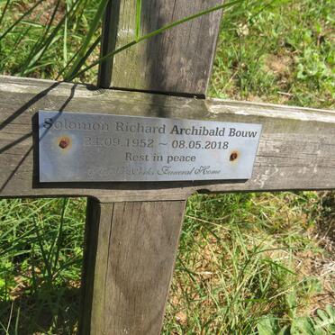 BOUW Solomon Richard Archibald 1952-2018