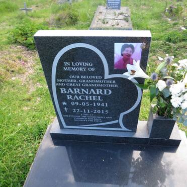 BARNARD Rachel 1941-2015