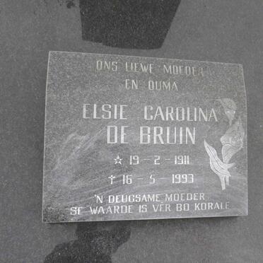 BRUIN Hendrik Jacobus, de 1907-1975 & Elsie Carolina 1911-1993 :: BRUIN Andre Deon, de 1975-1991 _3