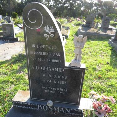 BOSMAN A.D. 1969-1987