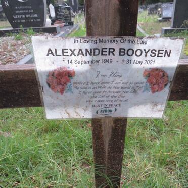BOOYSEN Alexander 1949-2021