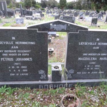 BOSHOFF Petrus Johannes 1902-1981 & Magdalena Maria 1905-1985 _1