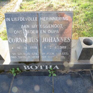 BOTHA Cornelius Johannes 1938-2008