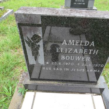 BOUWER Amelda Elizabeth 1970-1970