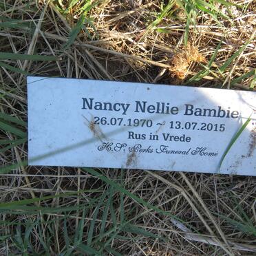 BAMBIE Nancy Nellie 1970-2015