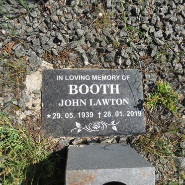 BOOTH John Lawton 1939-2019