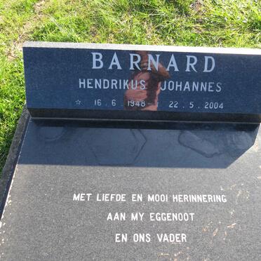 BARNARD Hendrikus Johannes 1948-2004