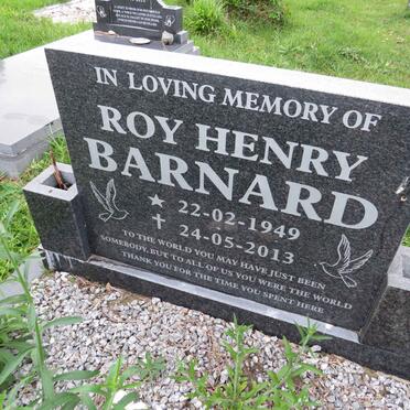 BARNARD Roy Henry 1949-2013