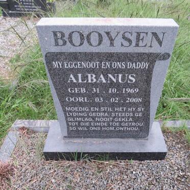 BOOYSEN Albanus 1969-2008