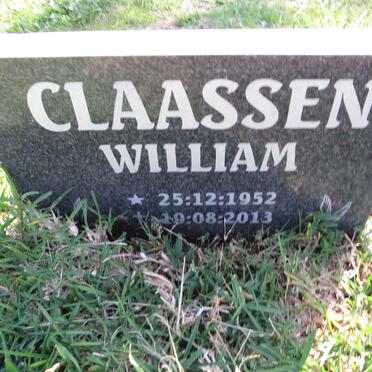 CLAASSEN William 1952-2013