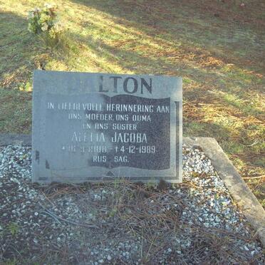 DALTON Aletta Jacoba 1908-1989