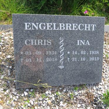 ENGELBRECHT Chris 1934-2018 &amp; Ina 1938-2013