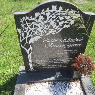 GERWEL Esme Elizabeth, KEARNS- 1951-2009