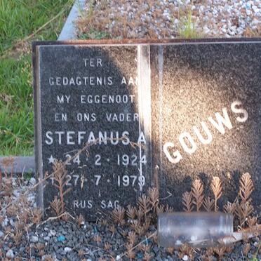 GOUWS Stefanus A. 1924-1979