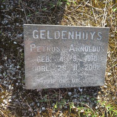 GELDENHUYS Petrus Arnoldus 1918-2002