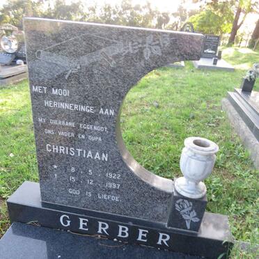 GERBER Christiaan 1922-1997