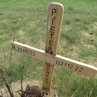 HENEKE Pieter 1953-2022