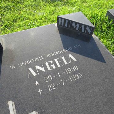 HUMAN Angela 1938-1995
