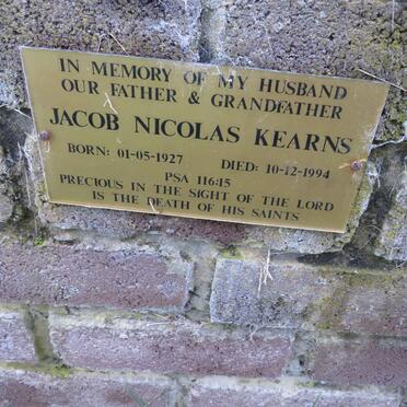 KEARNS Jacob Nicolas 1927-1994