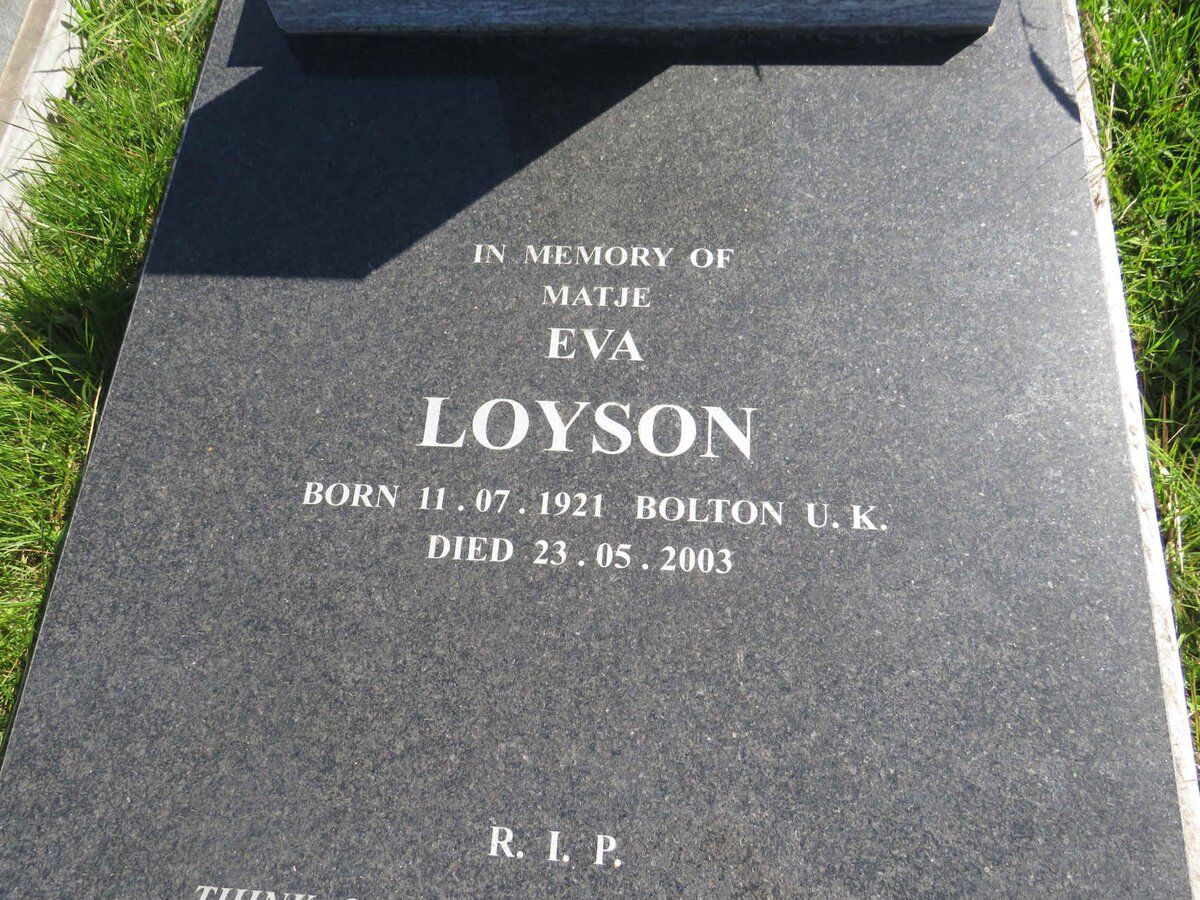 LOYSON Eva 1921-2003