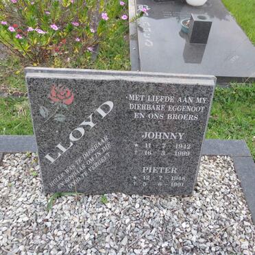 LLOYD Johnie 1942-1999 :: LLOYD Pieter 1948-1991