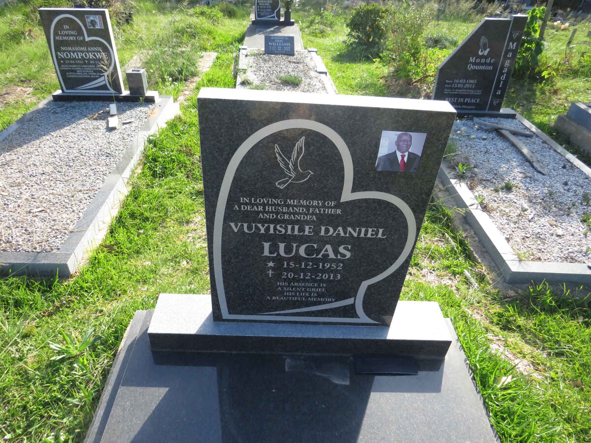LUCAS Vuyisile Daniel 1952-2013