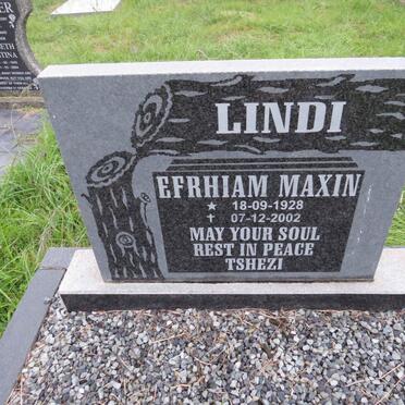 LINDI Efrhiam Maxin 1928-2002