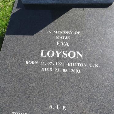 LOYSON Eva 1921-2003