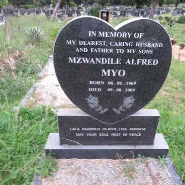 MYO Mzwandile Alfred 1969-2009