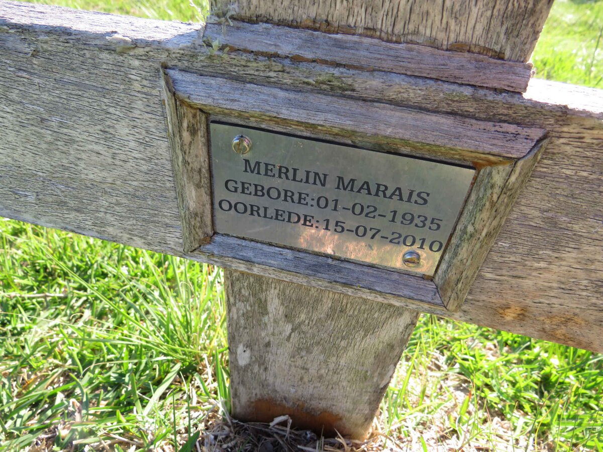 MARAIS Merlin 1935-2010