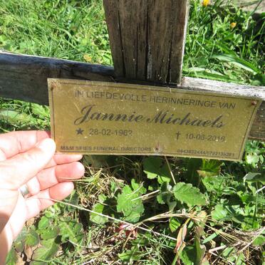 MICHAELS Jannie 1962-2016