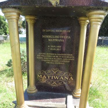 MATIWANA Nombuliso Sylvia 1935-2017