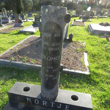 NORTJE Solomon 1965-1993