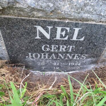 NEL Gert Johannes 1924-2000