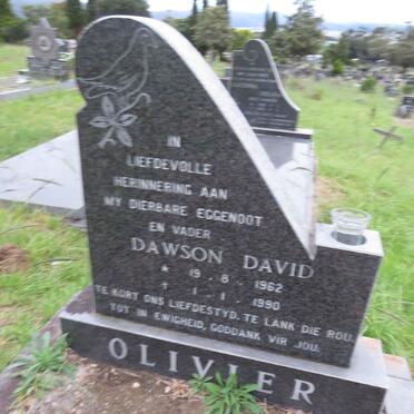 OLIVIER Dawson David 1962-1990
