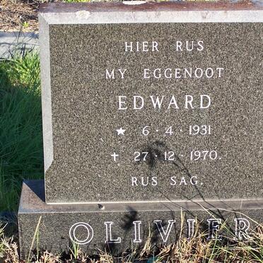 OLIVIER Edward 1931-1970