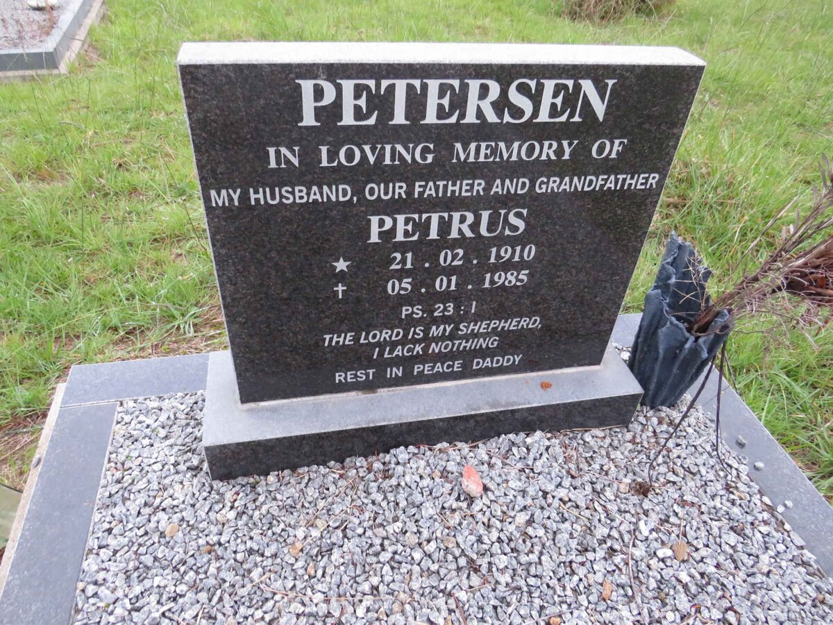 PETERSEN Petrus 1910-1985