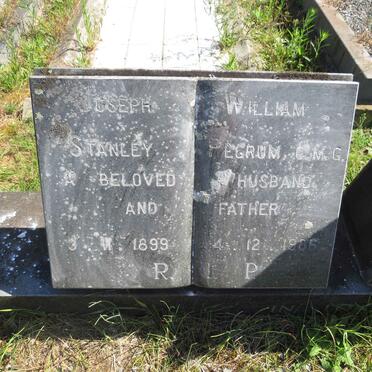 PEGRUM Joseph William Stanley 1899-1986