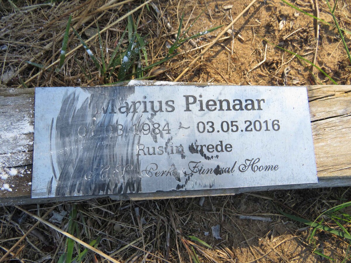 PIENAAR Marius 1984-2016