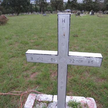 RHODE Henry 1906-1985