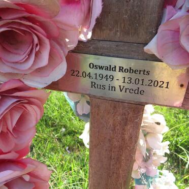 ROBERTS Oswald 1949-2021