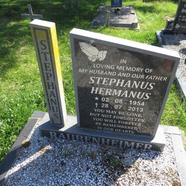 RAUBENHEIMER Stephanus Hermanus 1954-2013