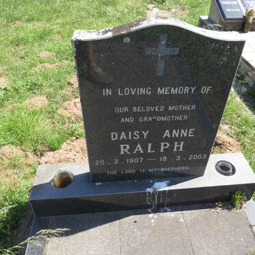 RALPH Daisy Anne 1907-2003
